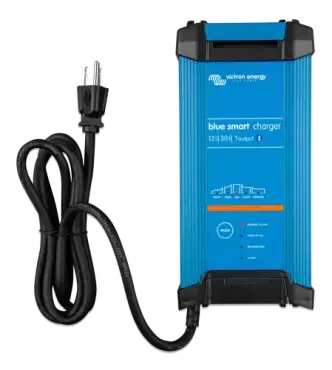 Carregador de bateria Victron Bluetooth Smart IP22 12V e 30AH para caravanas, autocaravanas, campistas e 4x4 terrestres.