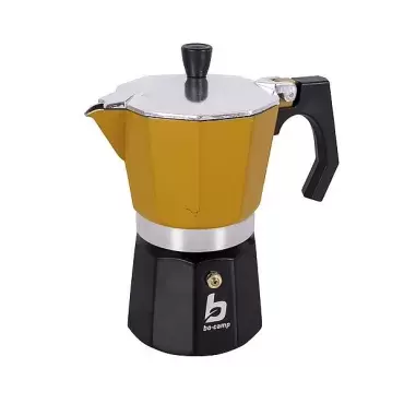 Cafeteira de alumínio tipo italiano 3 xícaras camping caravaning e overland