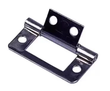 Dobradiça plana 51x23 mm cor bronze para caravana, autocaravana ou autocaravana