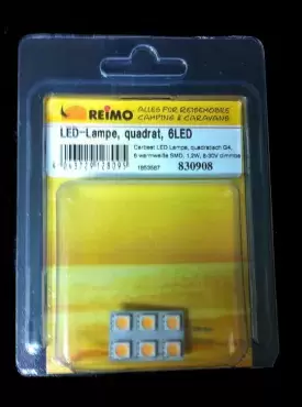 Candeeiro led quadrado ref, 830908
