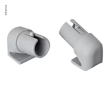 Ganchos de escada Fiamma Deluxe 4B de substituição para caravanas, autocaravanas e autocaravanas.