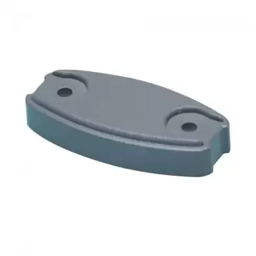 Suplemento retentor de 10 mm cinza escuro