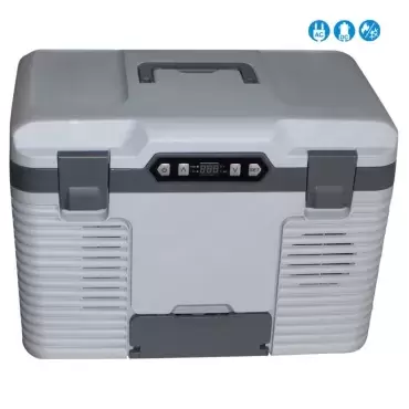 Geladeira portátil 12/24/220V de alto desempenho Camping caravaning