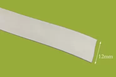 Fita de cobertura de parafuso branca de 12 mm