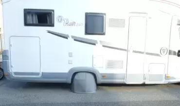 Tampa de proteção isotérmica roda caravana autocaravana