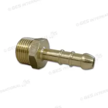 Conector macho com rosca de 3/8" para saída de conexão de tubo de 10 mm
