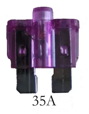 Fusível plug-in com led 35A