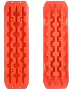 Placas de desbloqueio e salvamento LARANJA para 4x4 Overland.