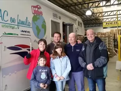 PATROCÍNIO DE MITORTUGA.ES E AR CONDICIONADO NEIL MOTORHOME EM FAMÍLIA