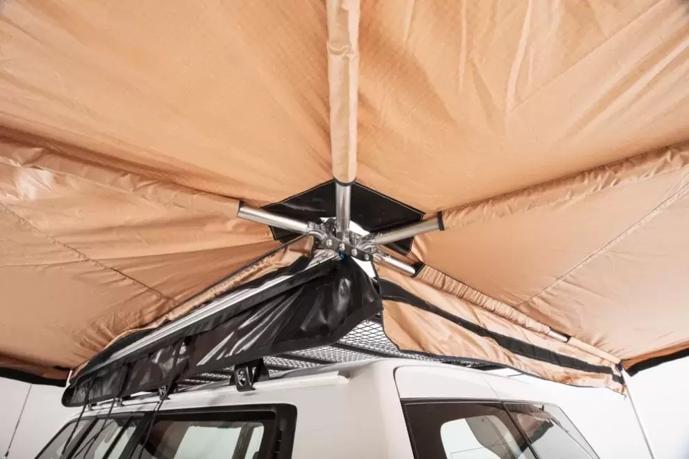 Toldo lateral 270º 4X4 Overland camper.