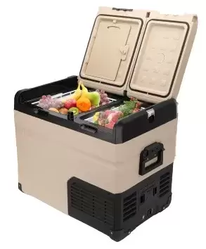 Nevera congelador de compresor 55 L Alpicool 12V +conector a 220V de REGALO, Caravanas, autocaravanas, camper y 4x4 overland.