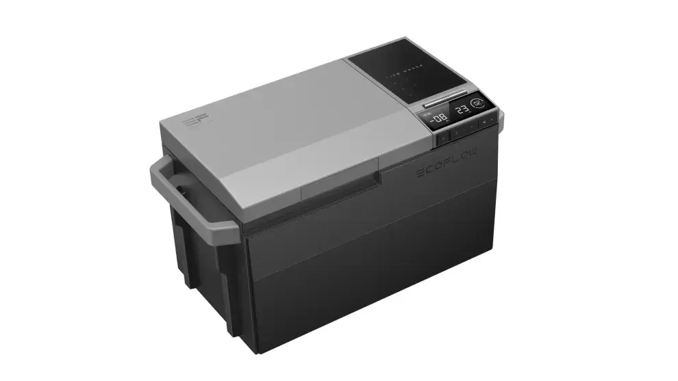 EcoFlow Frigorífico Portátil Glacier con cubitera a 12v, 24v para autocaravanas, camper y 4x4 overland.