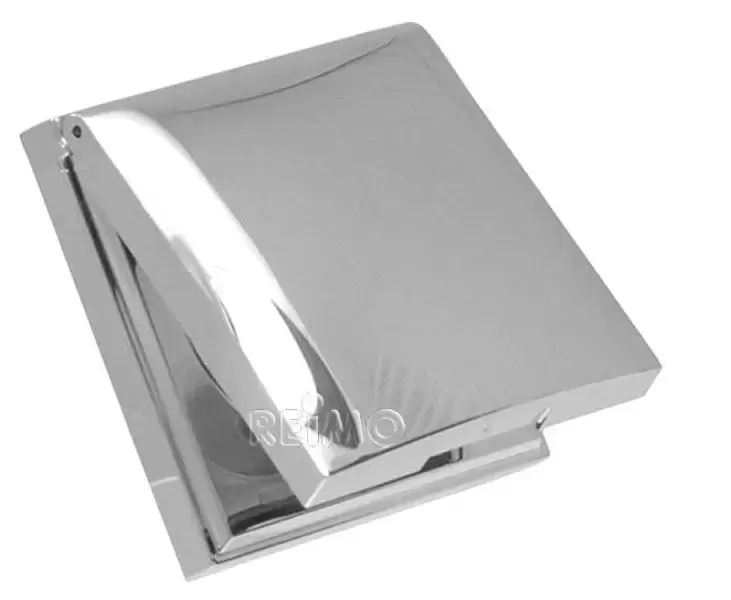 Marco con tapa linea Berker INTEGRO para interruptores y enchufes color CROMADO para caravanas, autocaravanas y camper.