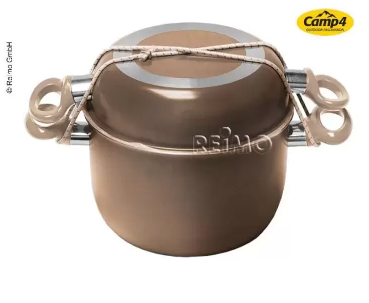 Bateria de cocina aluminio camping caravaning