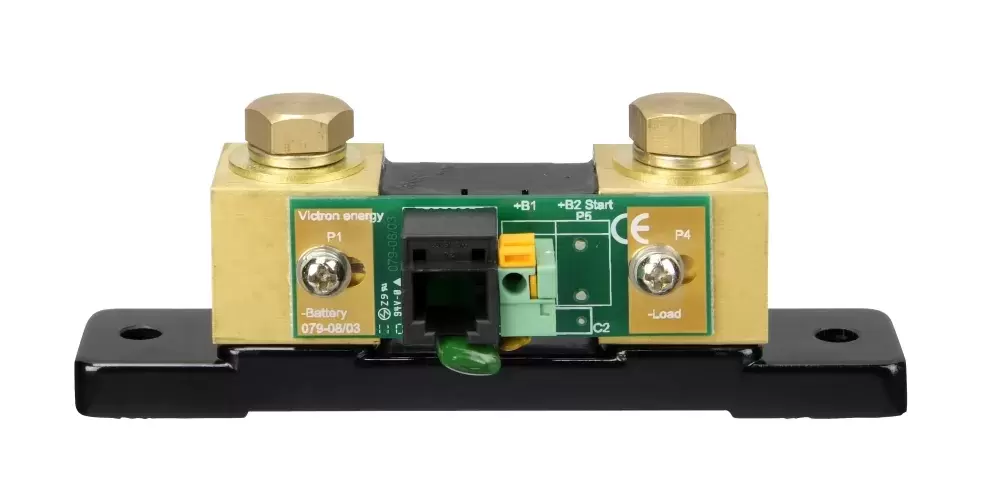 Victron monitor de baterías BMV-700 con SHUNT y grabador de memoria integrado de cargas y descargas.