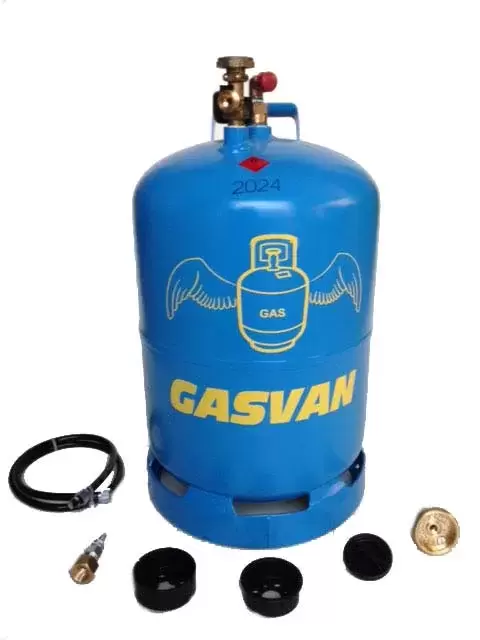 Botella de gas rellenable (recargable) para autocaravana Ref. VAN001E
