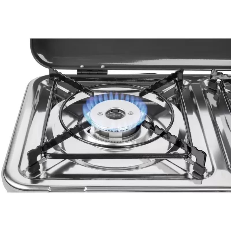 Cocina exterior Devil Kookmaster Standalone 30 Mbar para autocaravana, caravana y camper.