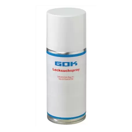 Detector de fugas de gas en spray GOK 400 ml, para caravanas, autocaravanas y camper.