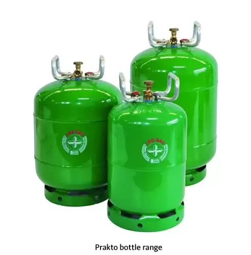 Botella recargable Especial Camper PRAKTO con toma exterior