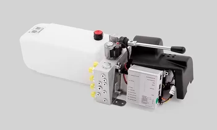 Sistema de 4 patas  hidráulicas Goldschmitt i-Jack by MA-VE para autocaravanas.