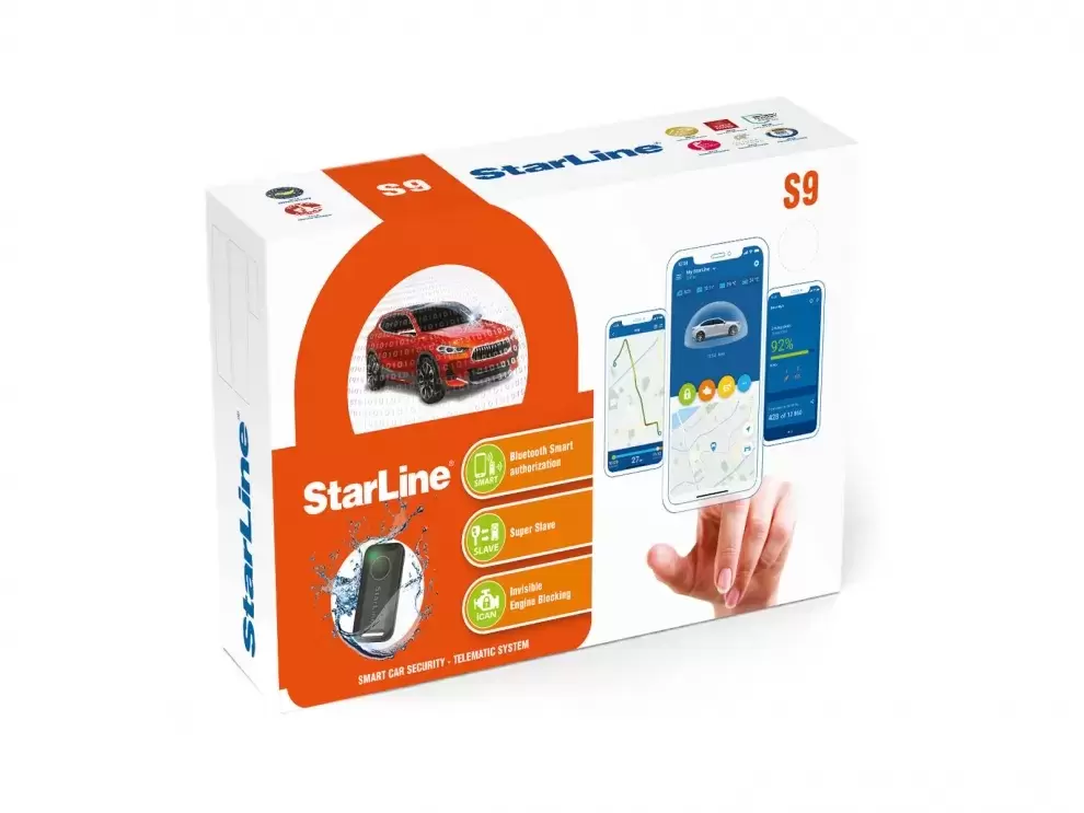 StarLine S9 GPS, alarma, inmovilizador y localizador para autocaravanas, camper y cualquier vehículo.