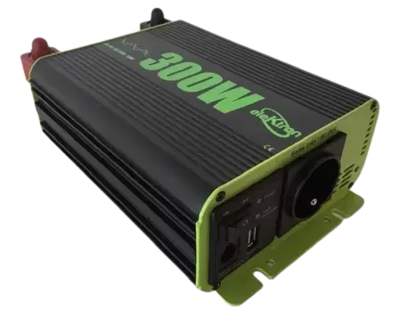 Convertidor inversor de corriente de 300W ONDA PURA 12V a 220V ELEKTRON.