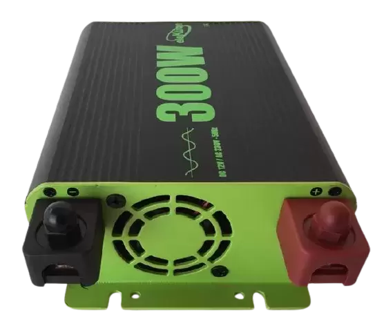 Convertidor inversor de corriente de 300W ONDA PURA 12V a 220V ELEKTRON.