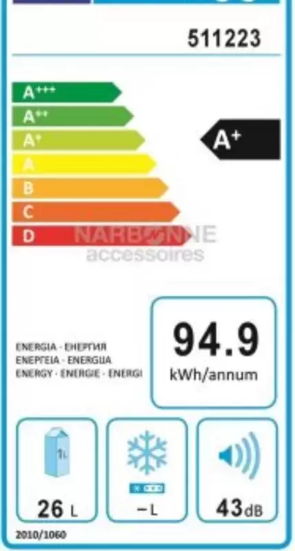 Nevera de compresor 26 litros 12-220 V caravana autocaravana camper