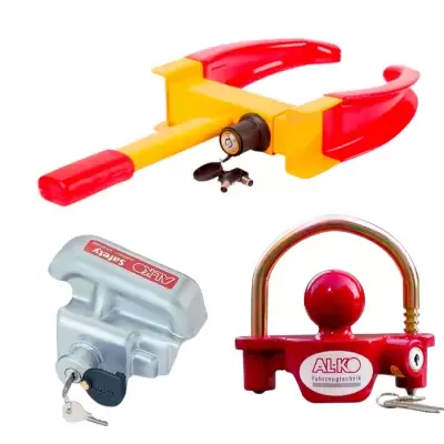 Produtos e acessórios anti-roubo para autocaravanas, caravanas e autocaravanas