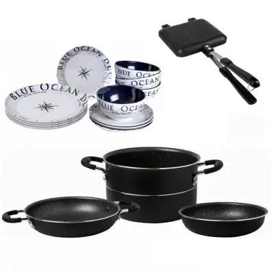Utensílios de cozinha para autocaravana, autocaravana e caravana