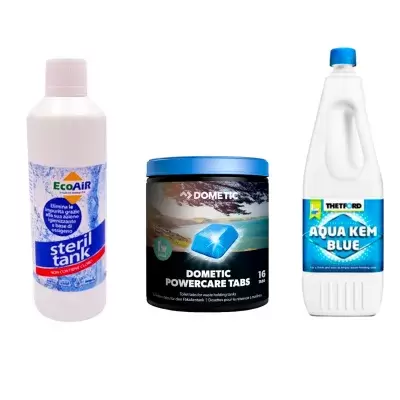 produtos químicos wc casa de banho autocaravana