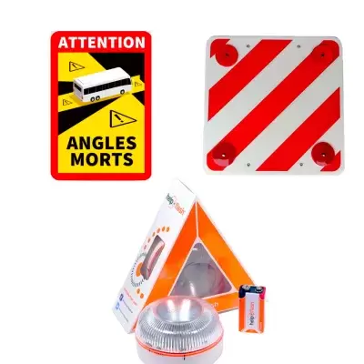 Produtos e acessórios de sinalização para autocaravanas, caravanas e autocaravanas